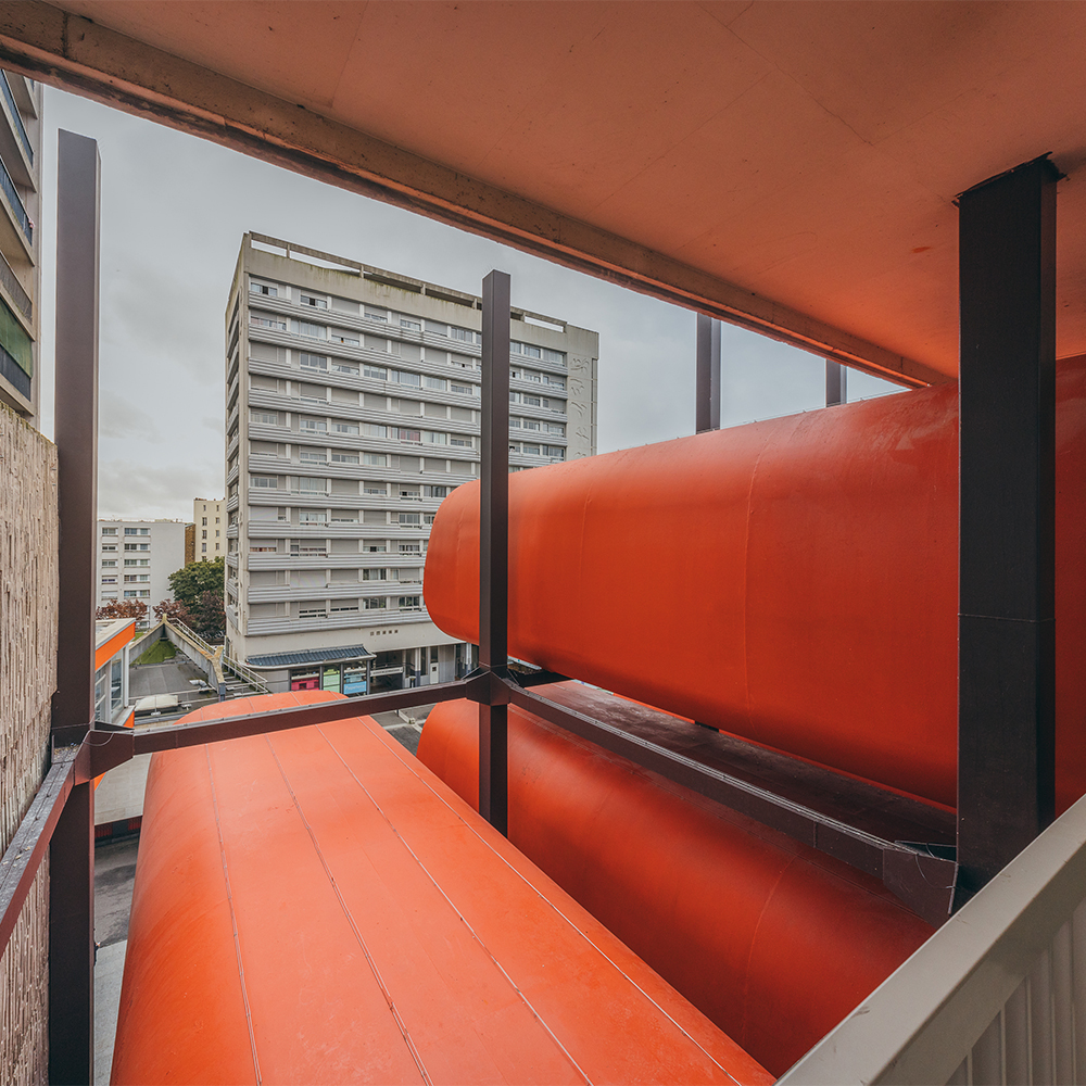 Structure métallique et forme atypique pour le conservatoire Pina Bausch